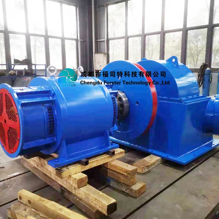 Alternative Energy Generator Hydro Power Generators 15kW 30kW Hydro Generator Turgo Turbine