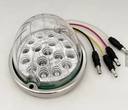 NEW watermelon double color 4 cables flush mount lamps  with visor cab led tail light for vehicle car trailer truck