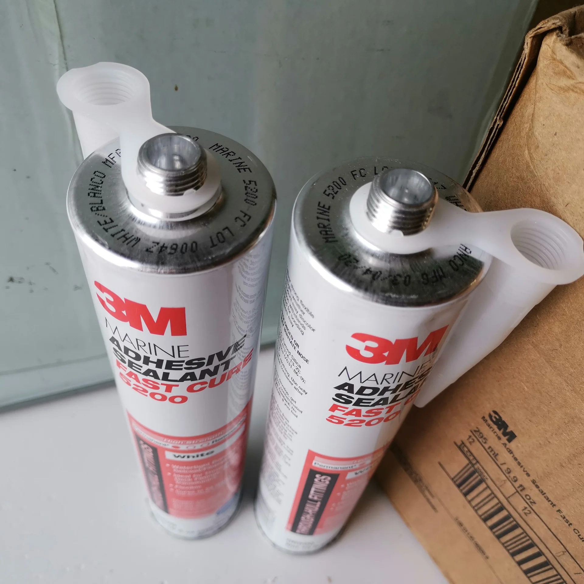 3M 5200 Marine Adhesive Sealant Fast Cure Glue Boat Yacht Repair Caulking Sealing