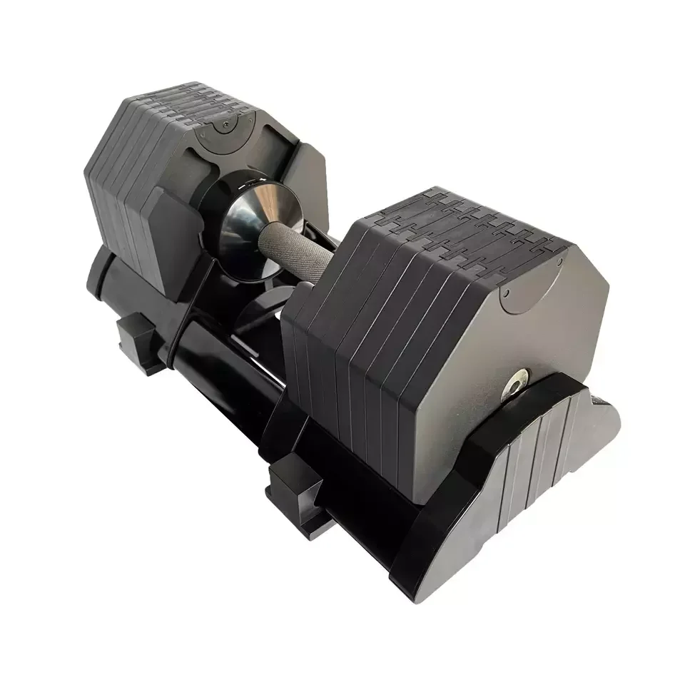 Commercial Gym Home Fast Weight Adjustable Octagon Dumbbell 20 Kg 32 Kg 50Lb 80LB Octagon Barbells Set For Strength Training