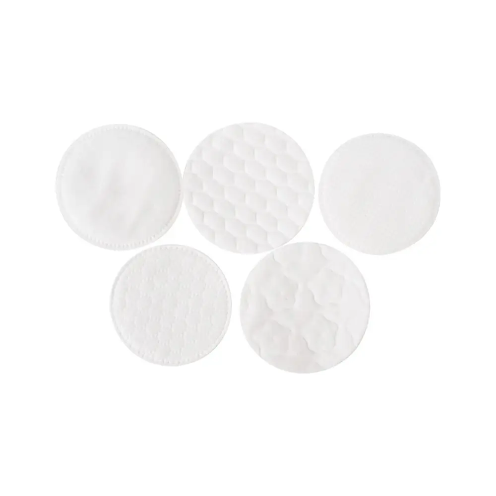Premium 100% Cotton Rounds- Soft and Gentle Makeup Remover and Cleansing Pads for Face, Nail, and Personal Care