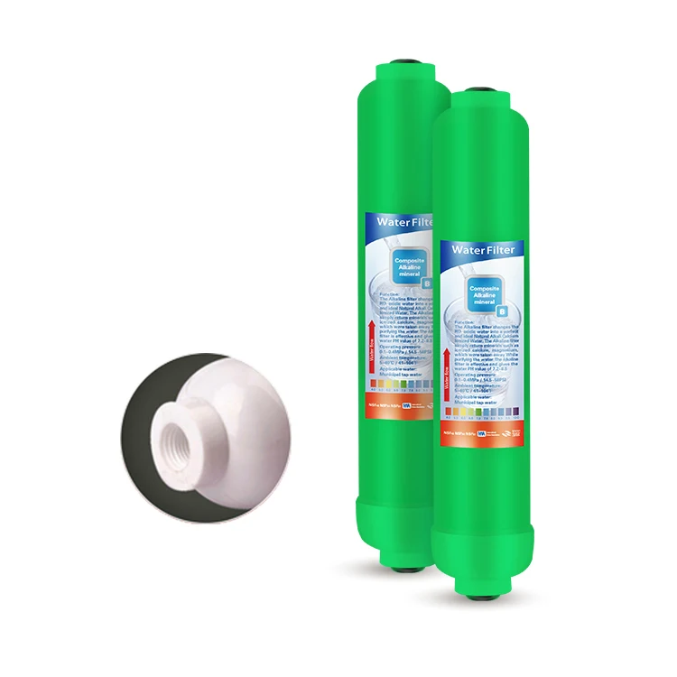 Good Quality Ph 7.2-8.5 Alkaline Filter Cartridge/Alkaline Mineral Water Filter Cartridge Ro Water Purifier Spare Parts