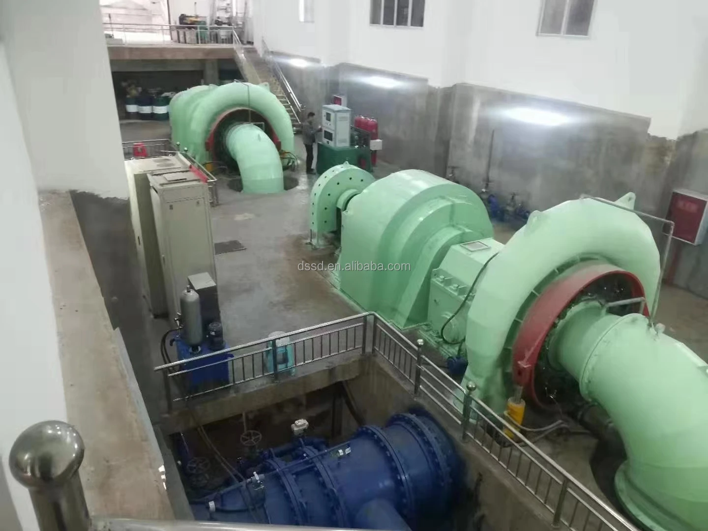 1000kw to 2500kw Francis Hydraulic Turbine Generator Vortex Turbine for Water Hydropower Use