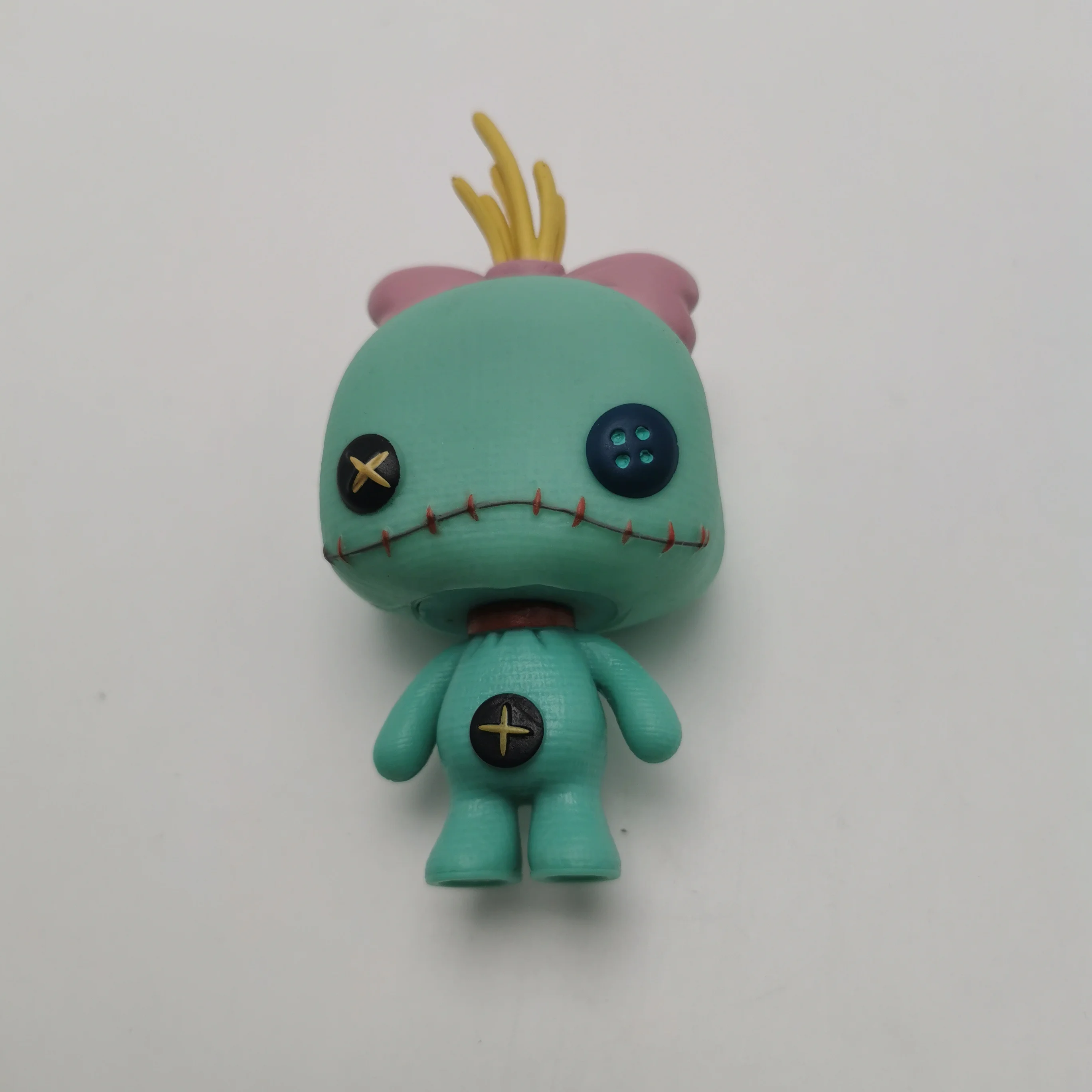 FUNKO POP SCRUMP 126# Action Figure Toys Lilo & Stitch Ugly Doll Button eyes Collection Cartoon Model Viny Figure