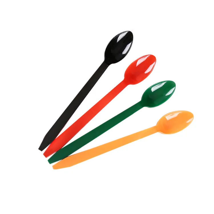 Premium Quality Plastic Spoon Custom Red Plastic Cutlery Utensils Plastic Disposable