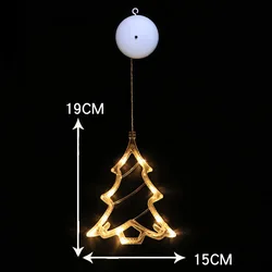 Window decoration light suction cup lights Christmas holiday decoration lights