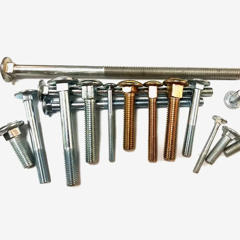 DIN603 Coach Bolts Hot Selling Stainless Steel Titanium Alloy Steel Customized Square Neck Mushroom Round Head Carriage bolt