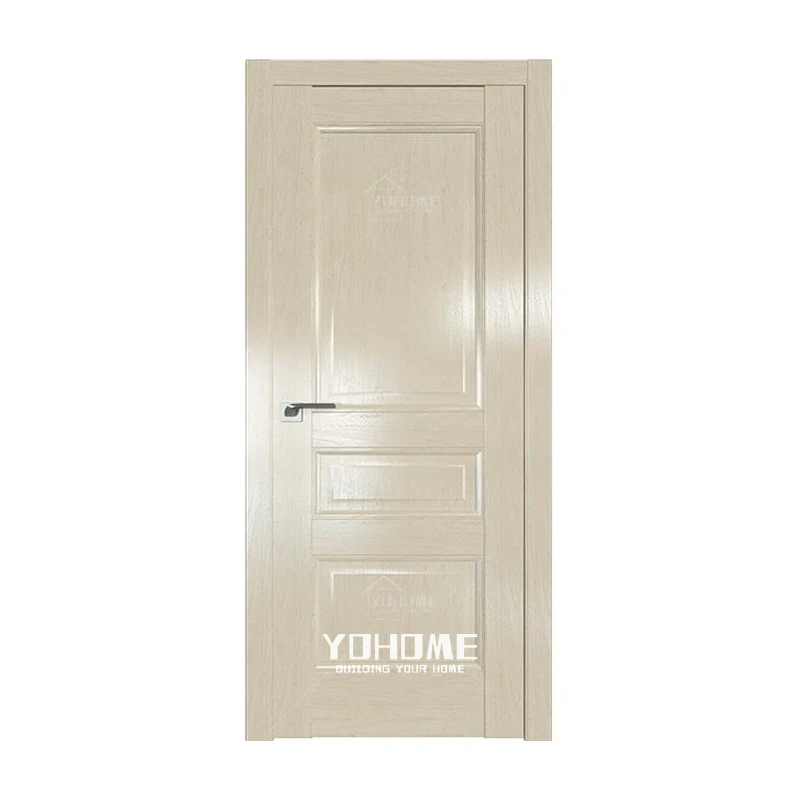 Spanish soundproof interior panel door solid natural wood door interior bedroom imports from China interior doors