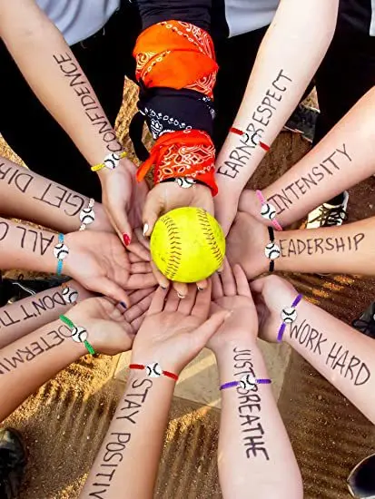 Hand-woven Colorful Bracelet Football Basketball Volleyball Tennis Sports Bracelet