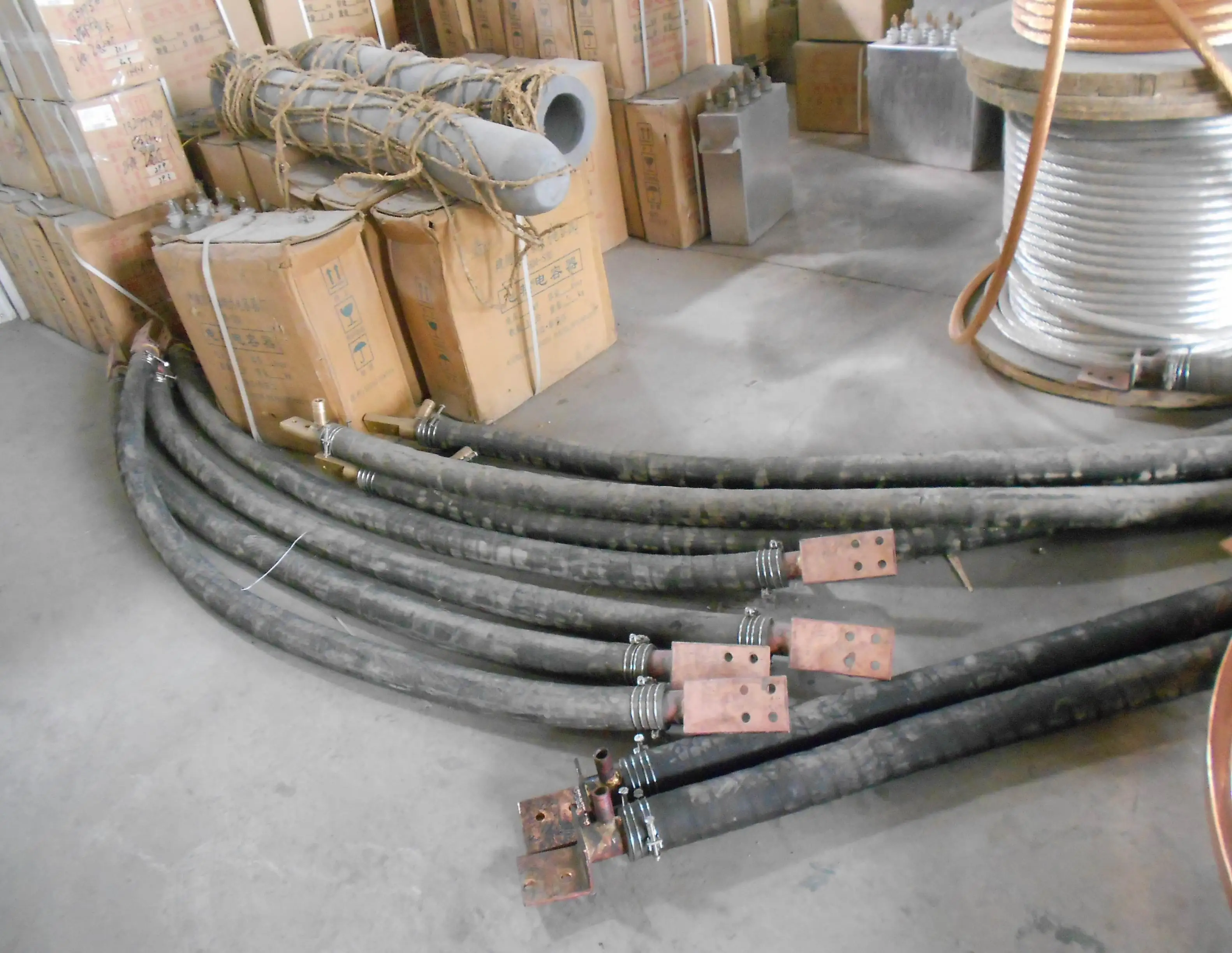 1T steel and iron melting induction furnace with aluminum frame