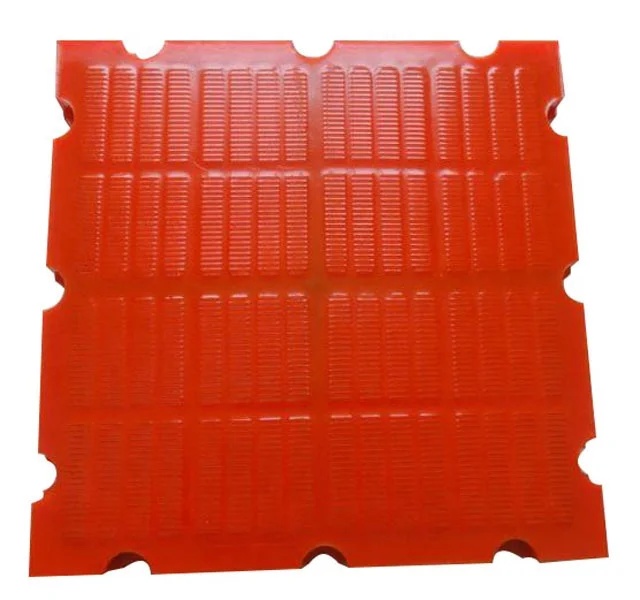 Wear resistant Polyurethane Screen Mesh PU screening cell for mining Shaking table