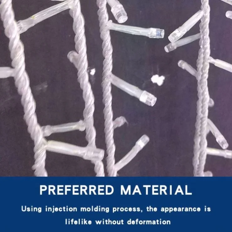 Waterfall Decorations Romantic Star String Lighting 300 Fairy Lights Window Led Christmas Curtain Light