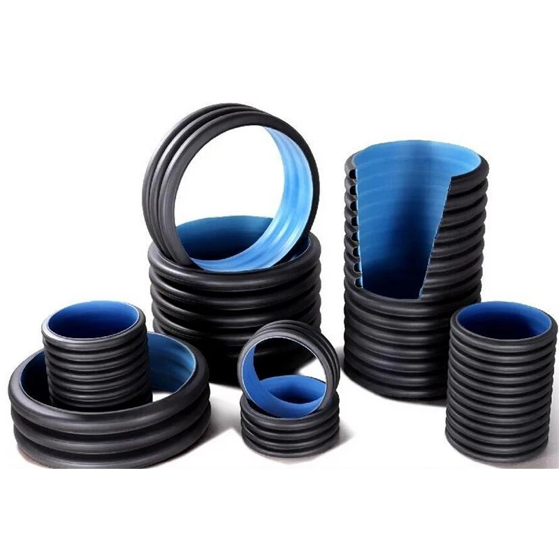 For Ventilation Duct used HDPE 24 Inch Double Wall Corrugated Pipe