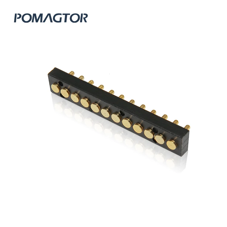 High Class Precision 12 Pin Pogo Pin Connector