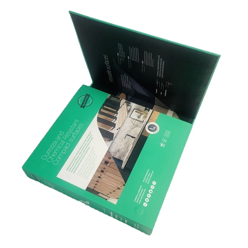 Good Product Stone Sample Folder Porcelain Mosaic Bathroom Tile Sample Book, Ceramic Sample Book