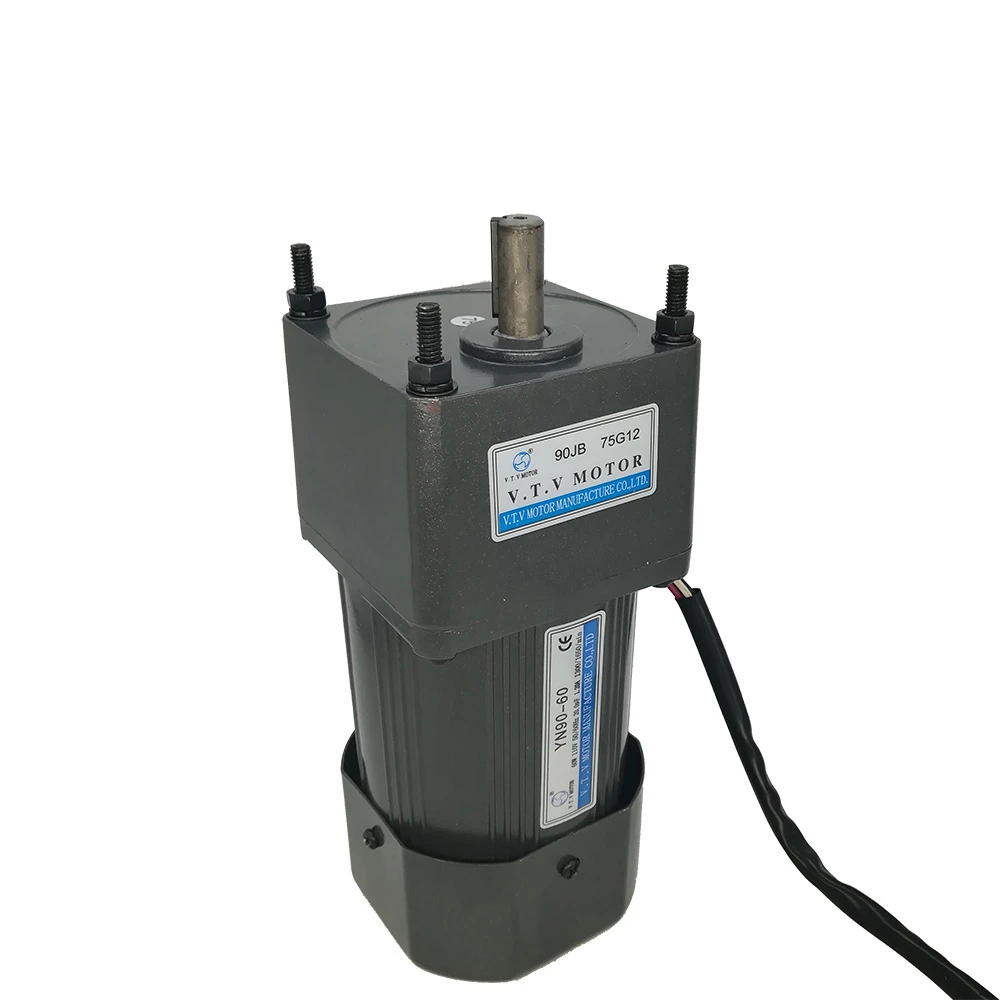 VTV precise 40W 60W 1550 rpm gear box gear motor YN90-60 series