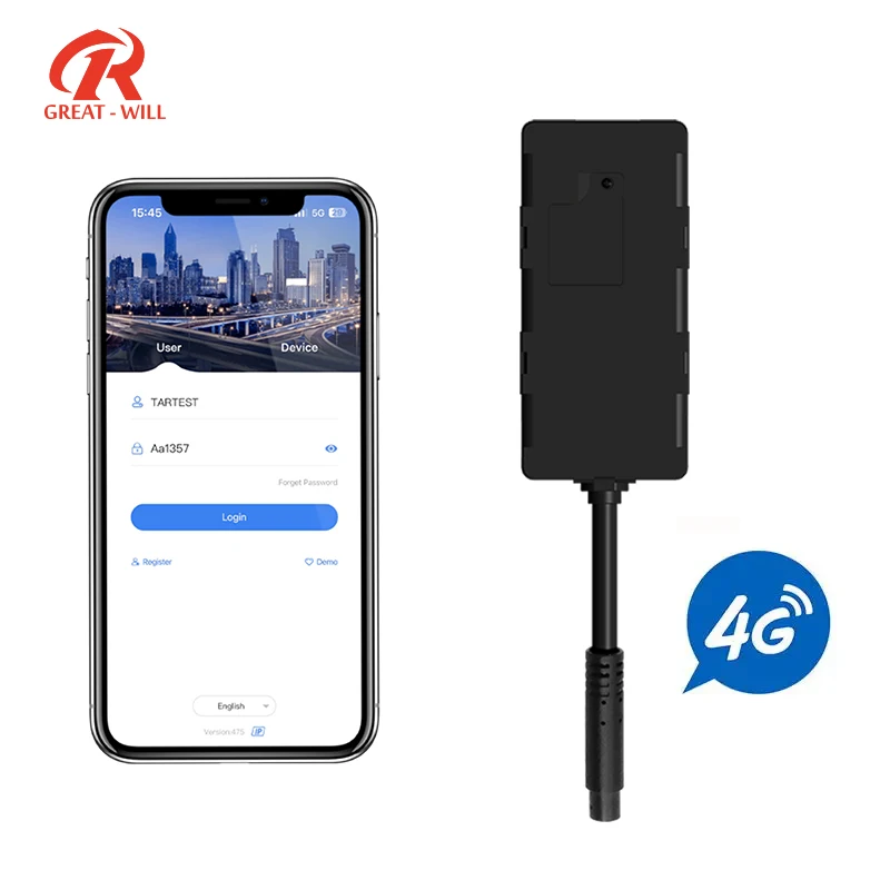 China Real Time Tracking Technology Manufacturer Small GPS Tracker For Car Auto Loans Rent Positioning 4G GPS Tracking Device