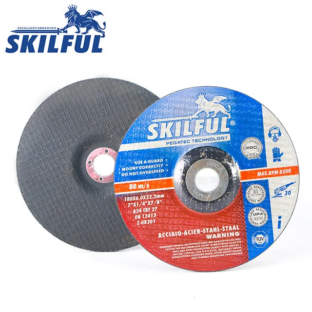 SKILFUL 180x6x22.23mm 7 inch grinding wheel for sharpening carbide tools