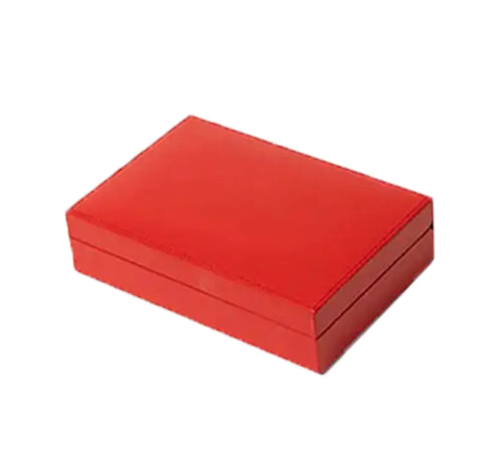 Customize 28 Piece Double-Six Dominos Wooden Box with Leather Surface Domino Game Dominos Set