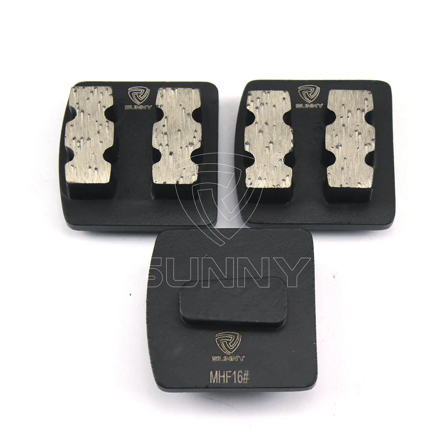 30-200# Grit Surfacing Diamond Grinding Shoes Custom Diamond Abrasive Tools For Polishing Machine