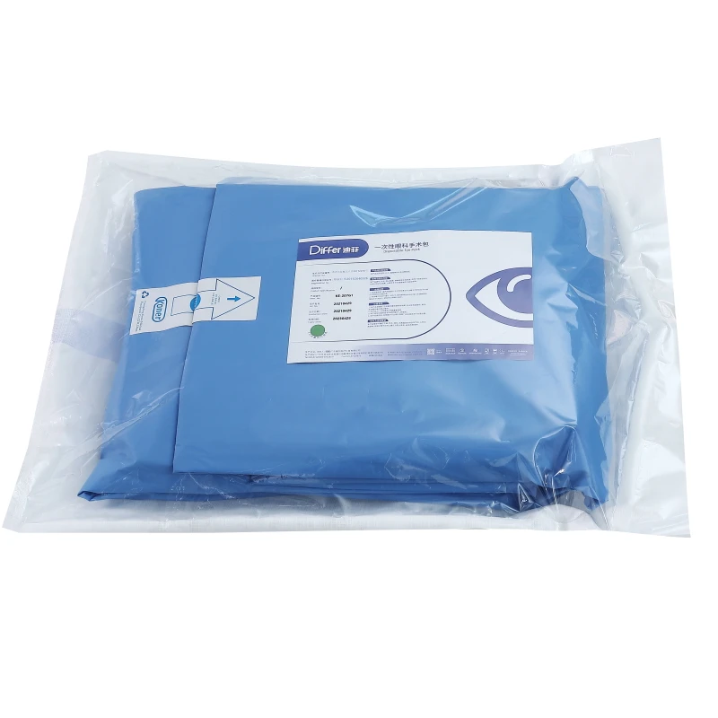 Factory Supply EO Sterile Disposable Surgical Patient Drape Sheet with Hole Manufacturers