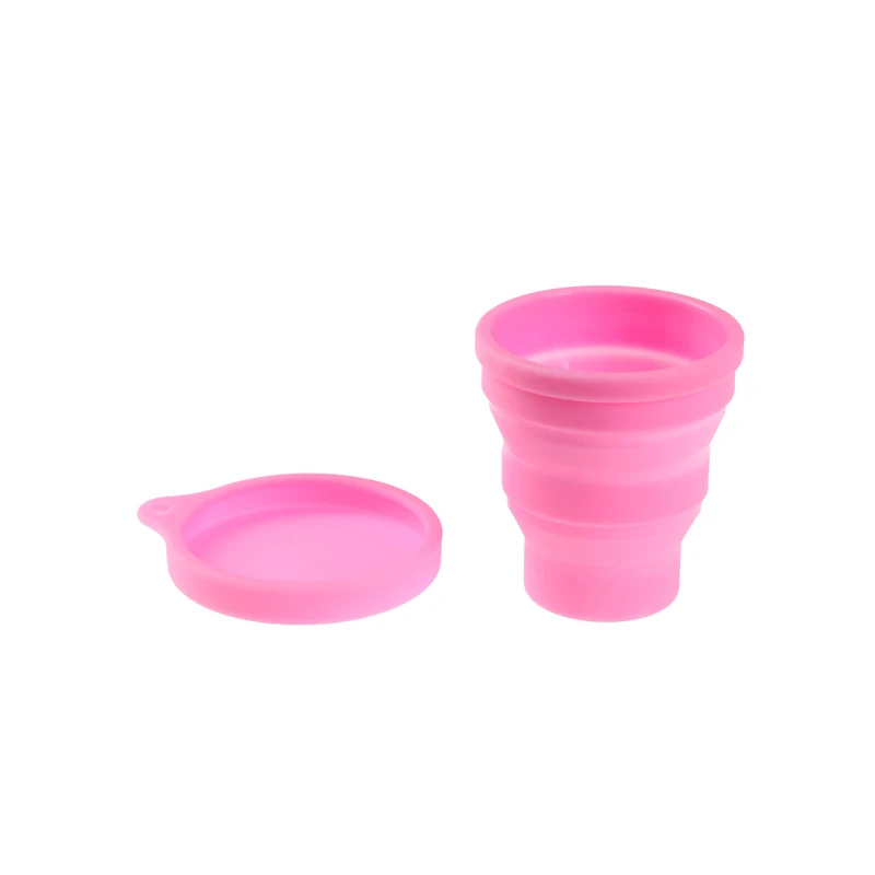 Guaranteed quality women foldable reusable 100% medical silicone menstrual cup