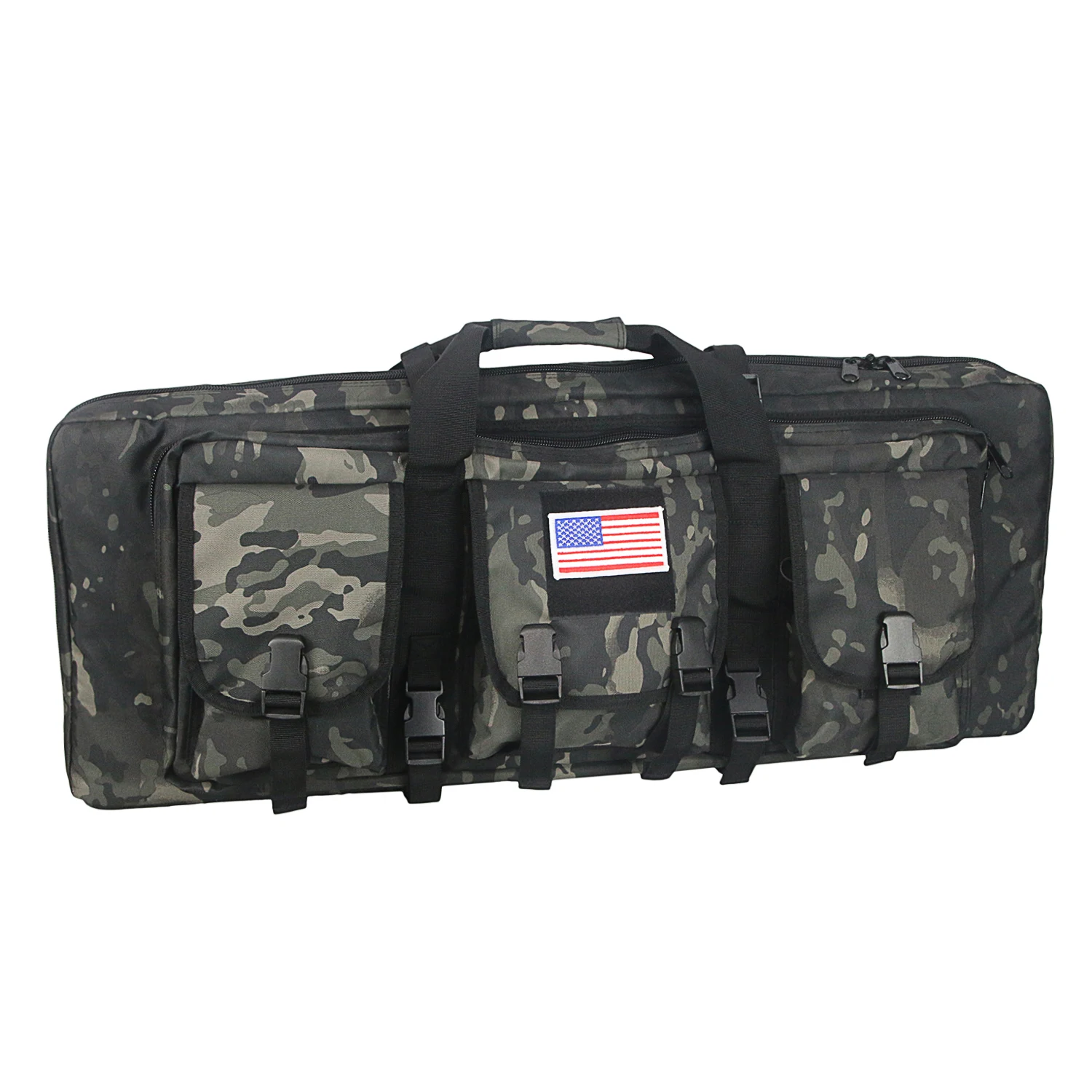 US Inventory 48 inch  Tactical double New Arrival Range Gun Bag Soft Gun Case