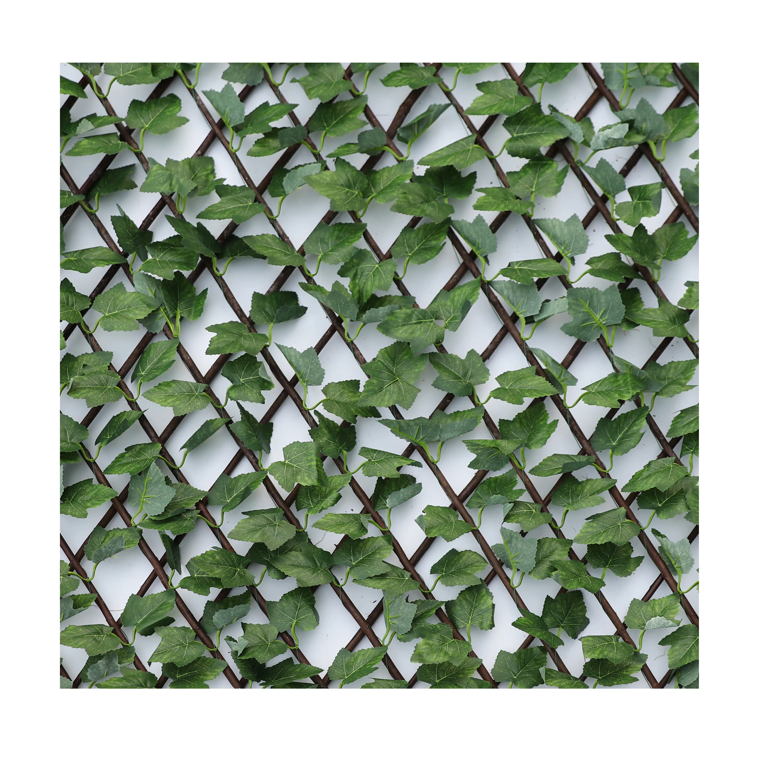 Polyester grape artificial plant fence expandable trellis willow