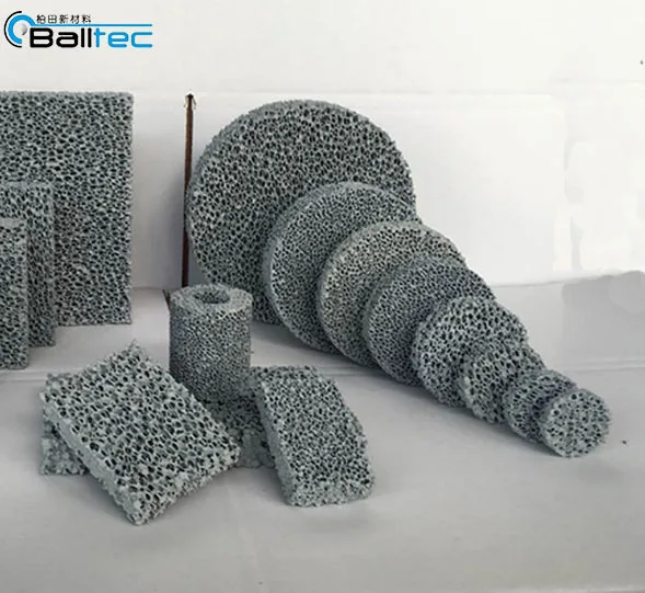 20 Ppi Silicon Carbide Ceramic Foam Filter for Iron Casting, Aquarium Filter Ceramic