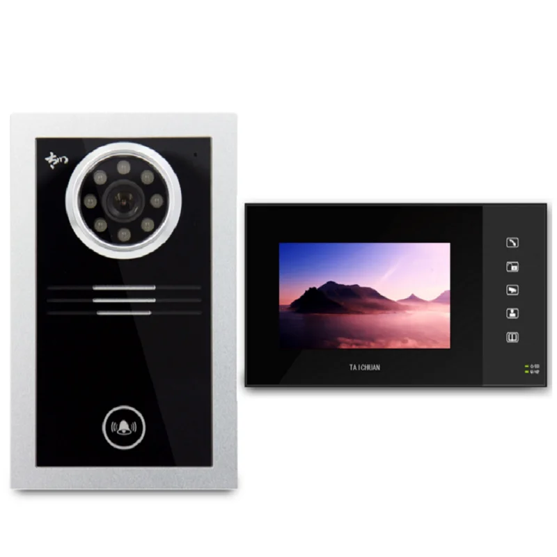 Villa Building Video intercom, IP video intercom system telephone doorbell, audio video intercom 2 wires Video Door Phone