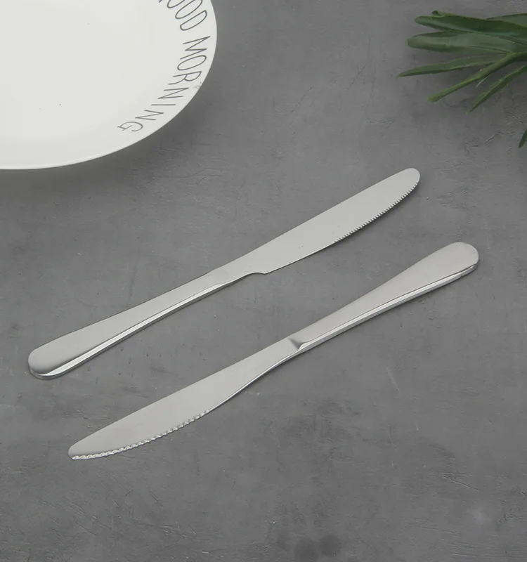 
Stainless steel cutlery knife/fork/spoon set 