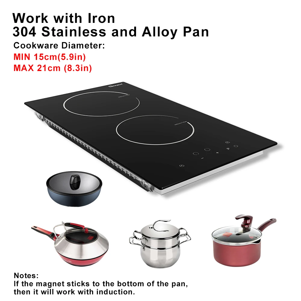 2-Burner Stylish Design Of Induction Cooker Modern Aesthetics Enhance Your Kitchen Decor