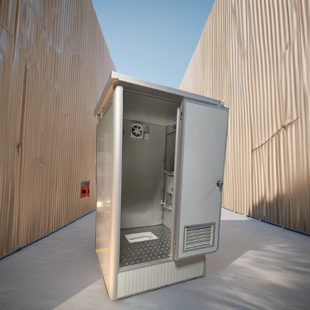 TOPPRE Luxury Prefab Shower Movable Bathroom Wc Automatic Public Toilet Cabin House Detachable Toilet Aluminium Portable Toilet
