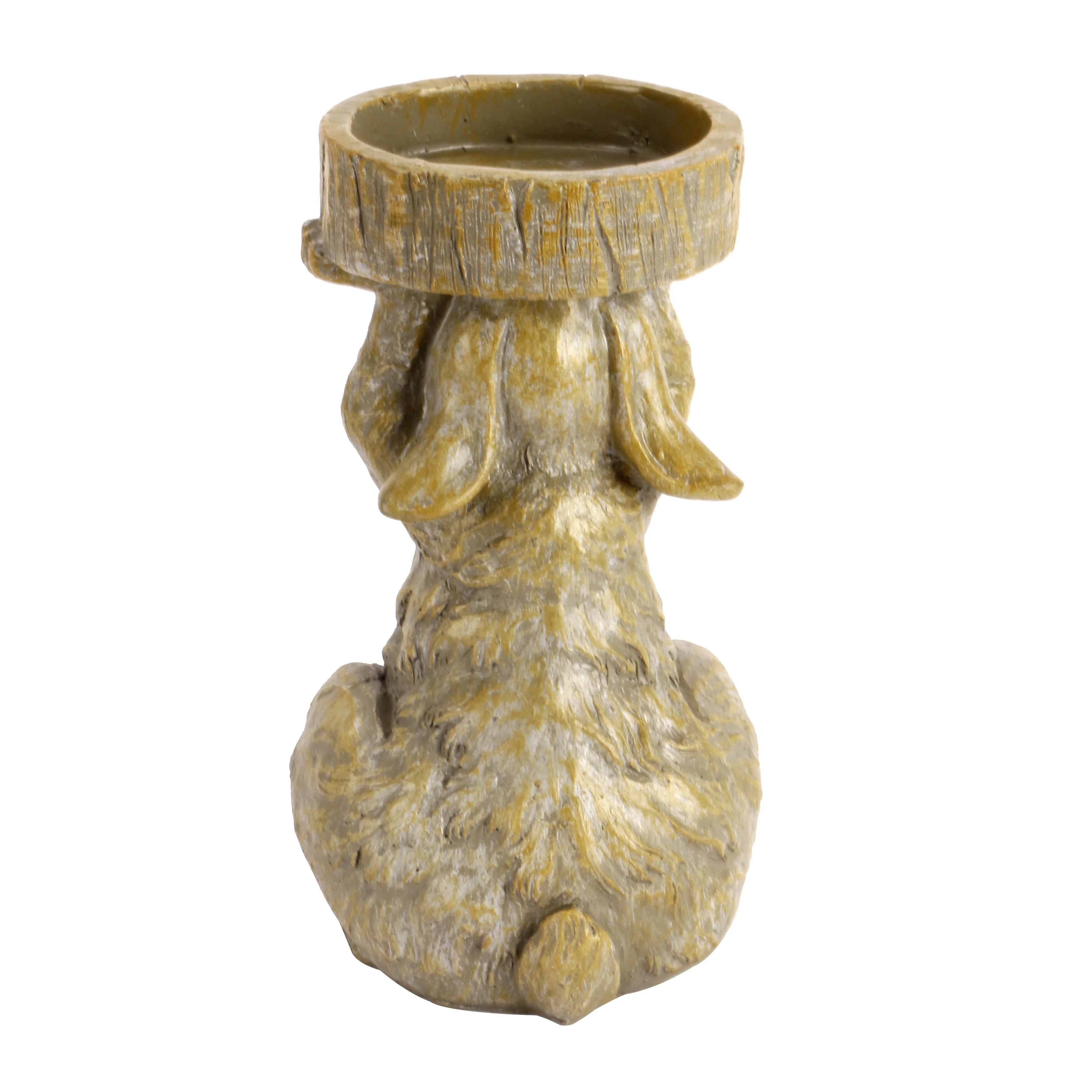 2022 Wholesale Resin Easter Beautiful Rabbit Animal Sculpture Garden Statue for Home Decoration
