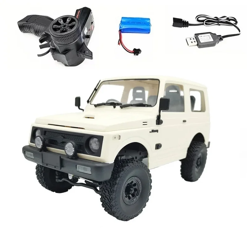 1/10 WPL C74 C-74 Jimny Warrior JA11 4WD 2.4G RC Crawler Car Simulation Remote Control on-road Car for Boy Toy