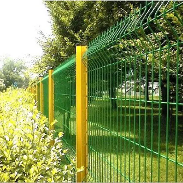 Hot sale triangle 3D pvc powder coated  galvanized  6x6 reinforcing 5foot security welded wire mesh fence 3d panels