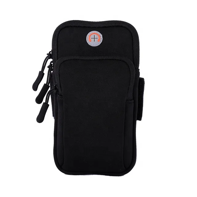 
Free Sample Factory Wholesales Neoprene Waterproof Sport Armband Cellphone Running Armband 