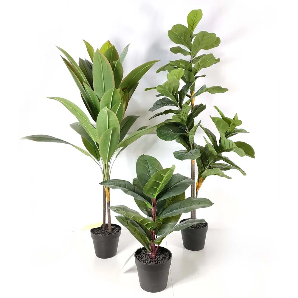 
Win Young 2021 New Design artificial green decorative tree artificial plastic palm tree Plants Artificial Tree 