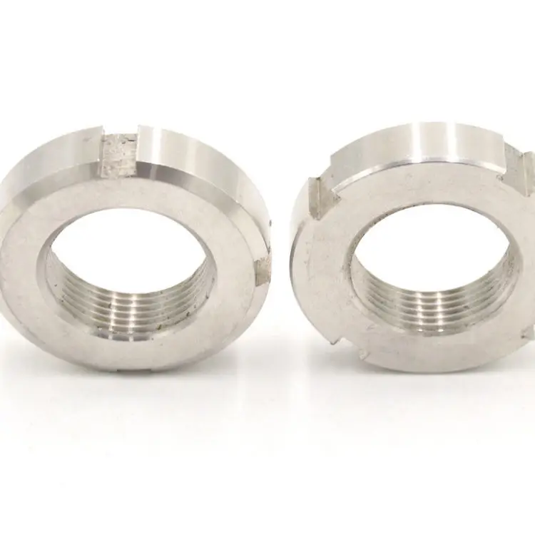 Sitai OEM Titanium Ta2 Tc4 Gr2 Gr5 F468ft Ti 19 Din981 M12 самофиксирующие гайки с прорезями круглые