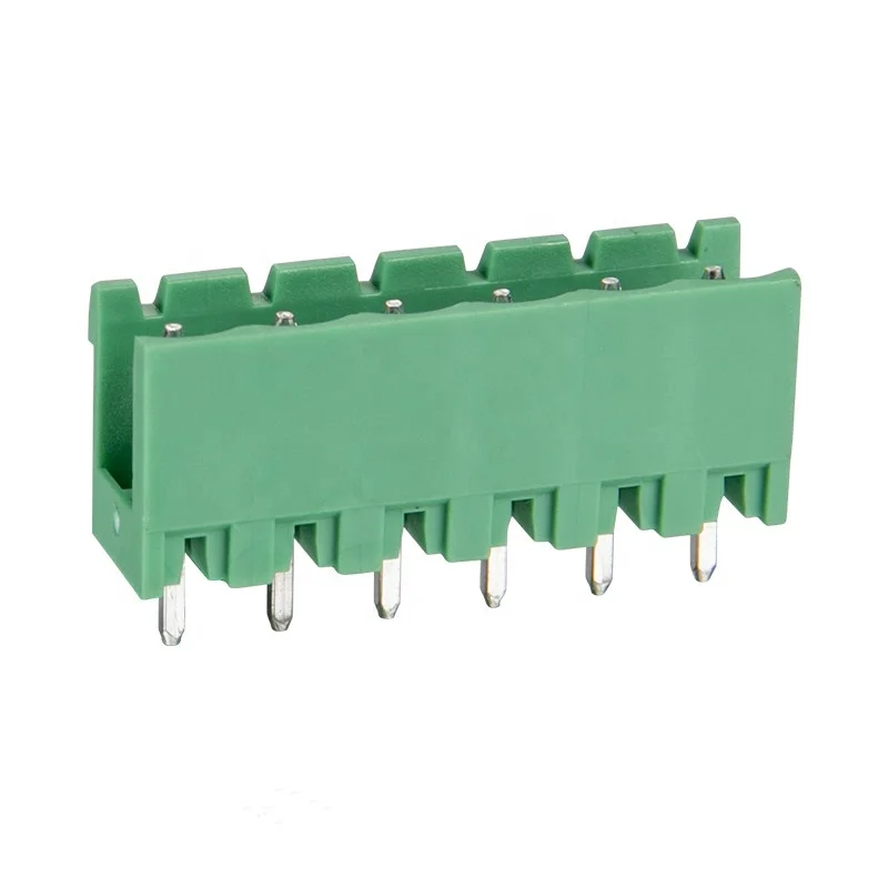 hot sales 5.08mm pitch 8pin brass cage connector KF/WJ2EDGK 2EDGK-5.08 female plug in terminal connector