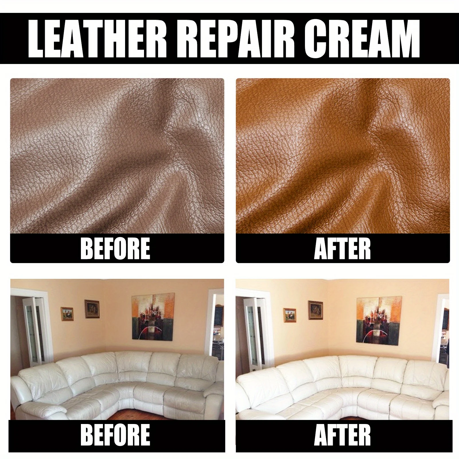 No need for water washing leather sofa cleaner used for leather stain removal