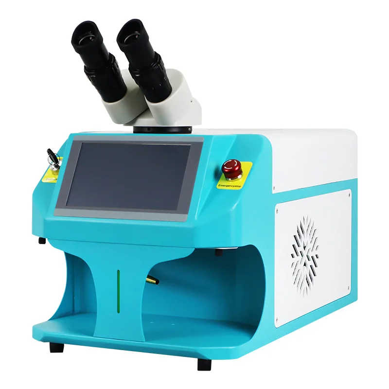 Best price New mini jewelry desktop welder Laser Welding Machine for 24k gold sterling silver rings spot welding hine for sale