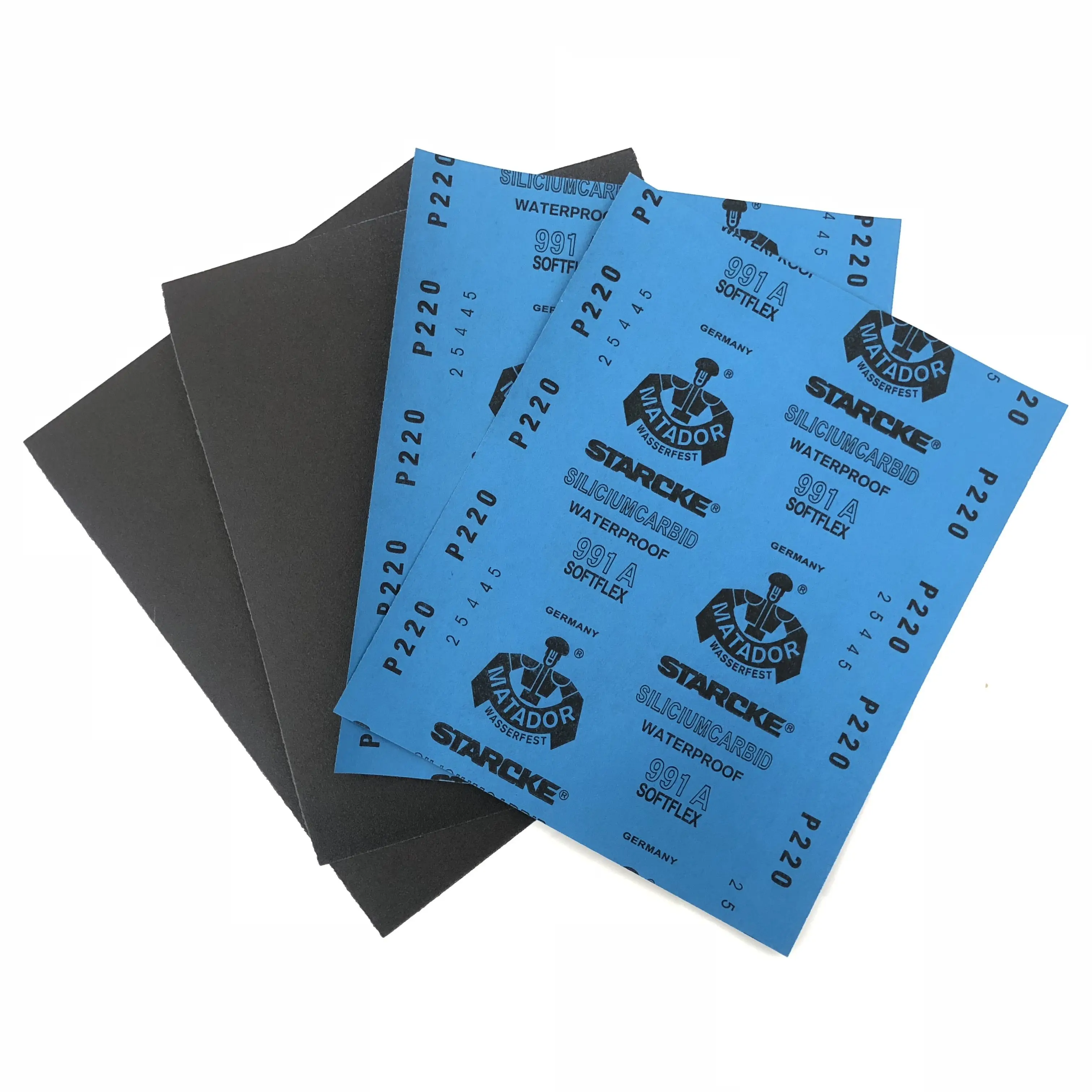 matador brand silicon carbide Sanding Paper 9*11 inch Waterproof Abrasive sandpaper sheet