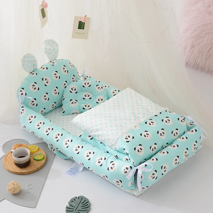 Wholesales Detachable Soft Sponge Mattress New Style Baby Crib