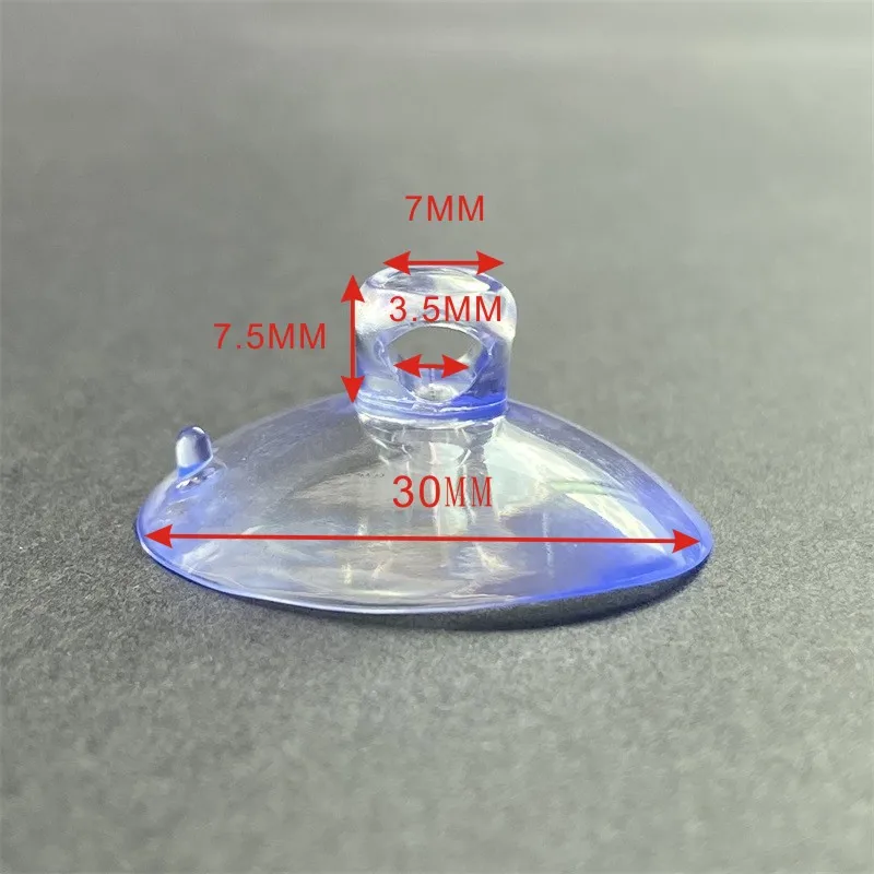Quick ready seller favorable CX-92BH Dia92mm giant clear transparent with side hole and ear vacuum suction cup  for helpful tool