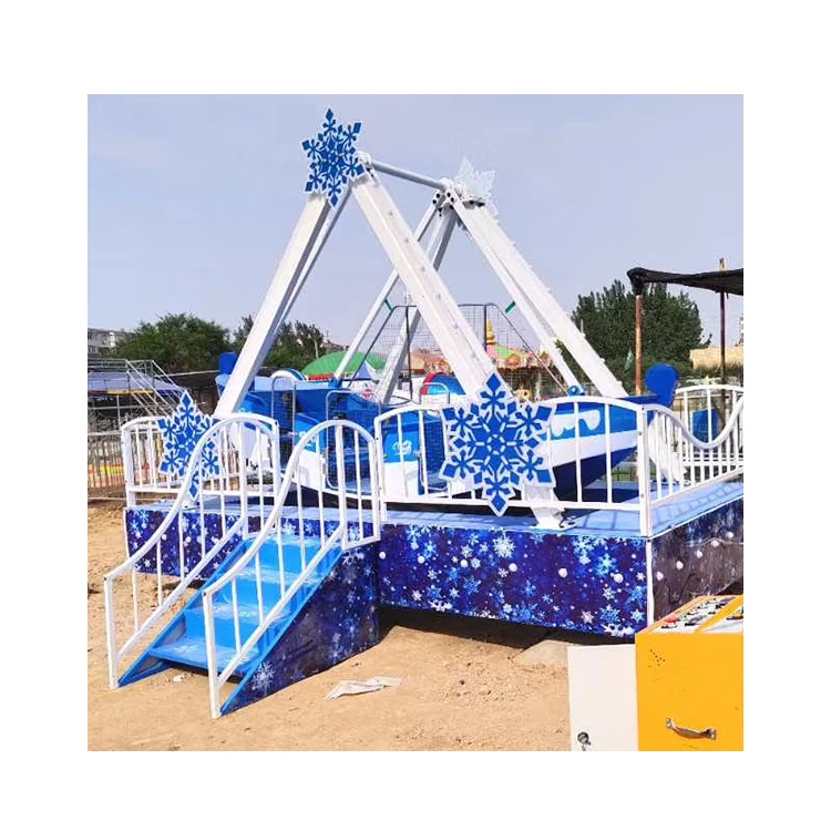 Attractions Entertainment Amusement Park Trailer Mini Pirate Ship Ride