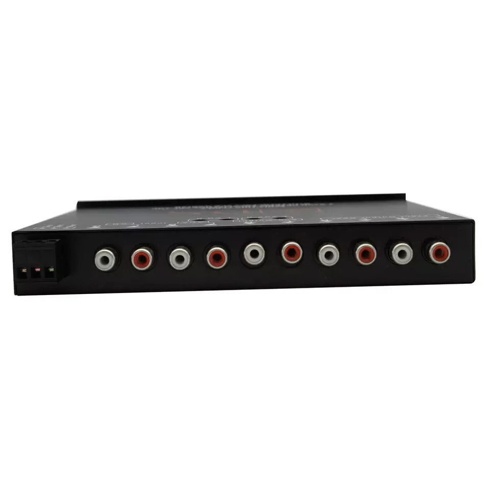 7 Band Equalizer Graphic Equalization Per Amplifier with Frequency Subwoofer