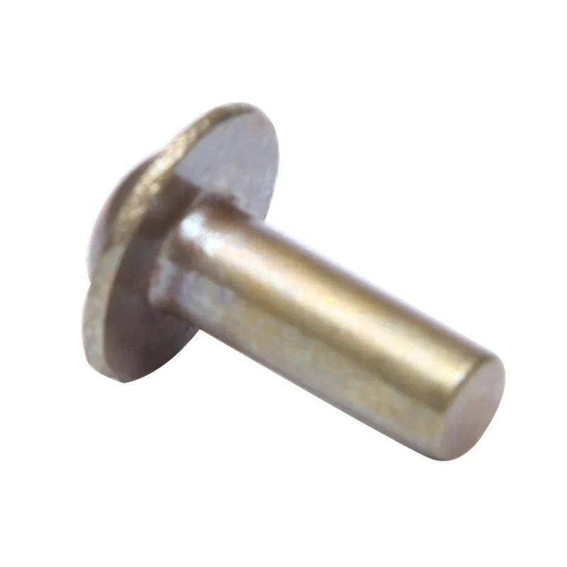 Manufacture Rivet Size 10-6 10-7 10-8 10-9 10-10 Half Hollow aluminum Rivets For Brake Lining
