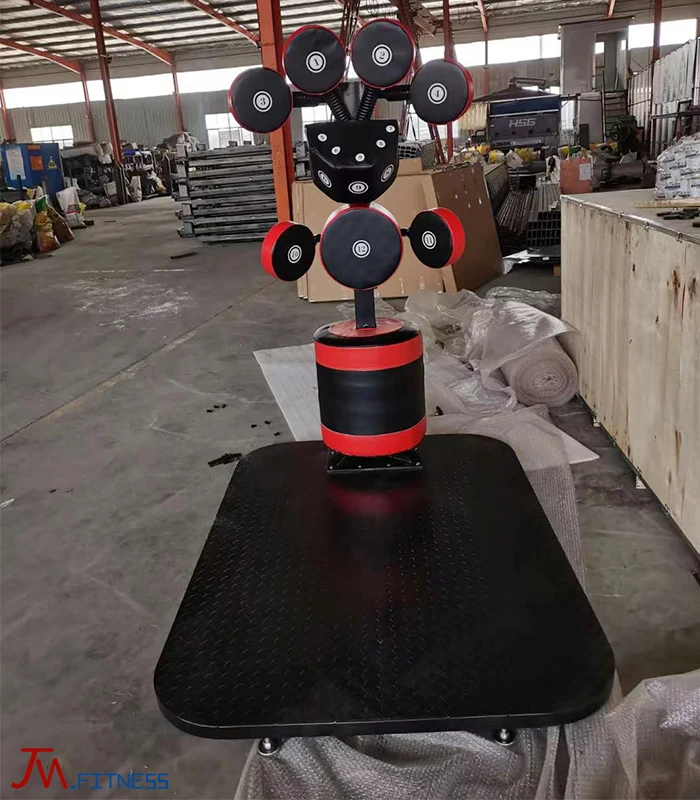 Full Standing Punching Bag Height Adjustable Training kicking master boxing punch target boxing machine With 12 Target Pads