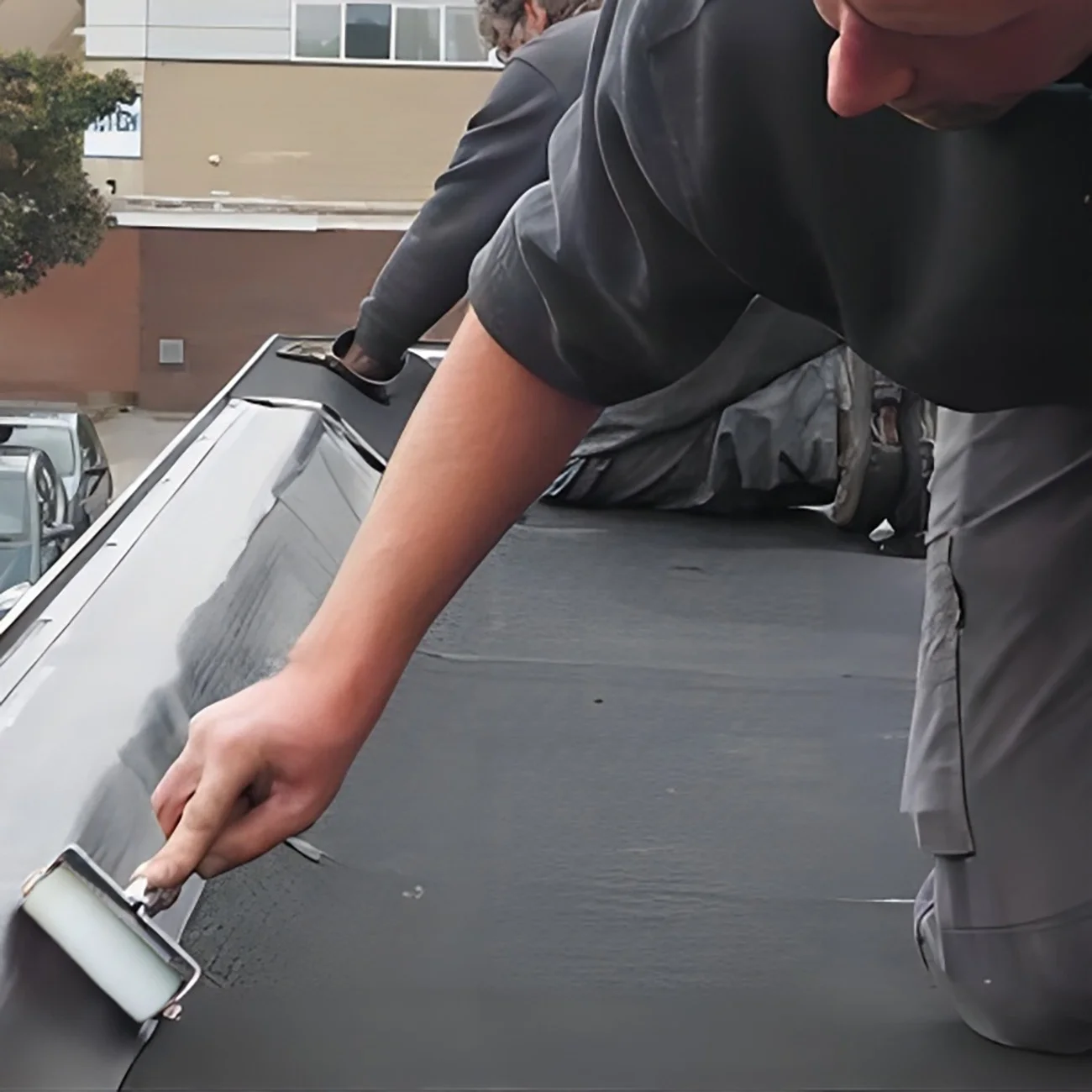 78mm PTFE Seam Roller for Roofing Tape and Vinyl Plank Flooring,  Heavy duty Seam Rollers for RV Roofing Tape